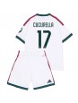 Otroški Nogometna dresi replika Real Madrid Marc Cucurella #17 Domači 2026-27 Kratek rokav (+ hlače) Otroški Nogometna dresi replika Real Madrid Marc Cucurella #17 Domači 2026-27 Kratek rokav (+ hlače)
